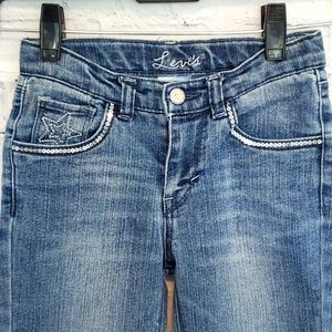 Levi's Flare Girls Jeans SZ 6